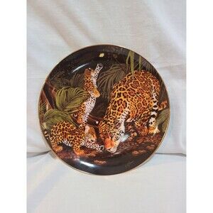 1993 The Fleetwood Collection The Endangered Kingdom The Silent Jungle Plate